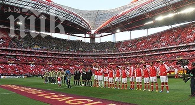 Буря разруши козирката на стадиона в Лисабон, който приема финала на Шампионската Лига