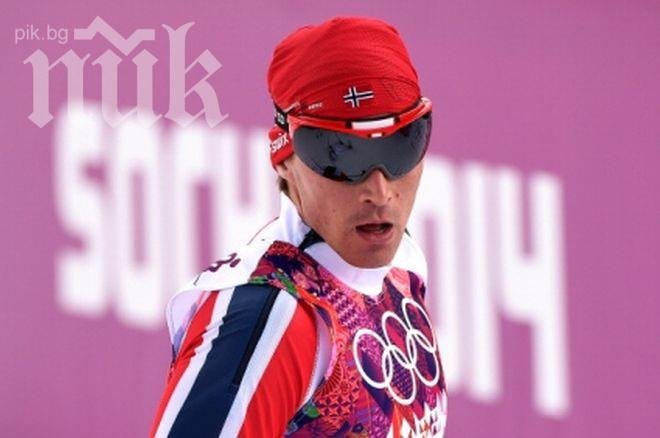 Хатестад спечели спринта при мъжете, масово падане помрачи финала