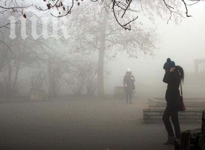 Заради мъгла до 50 метра е намалена видимостта в Сливен, Костинброд и в Гурково 