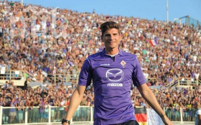 Марио Гомес се завръща в игра за Фиорентина