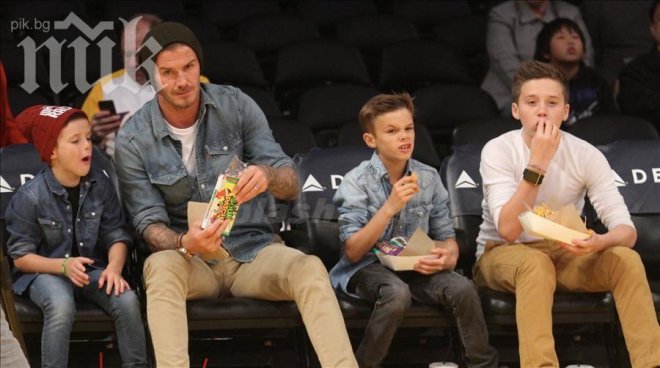 Дейвид Бекъм е убеден, че синовете му ще разбиват женски сърца