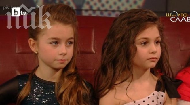 Чудо! Крисия и Симона първи дружки в „Шоуто на Слави”
