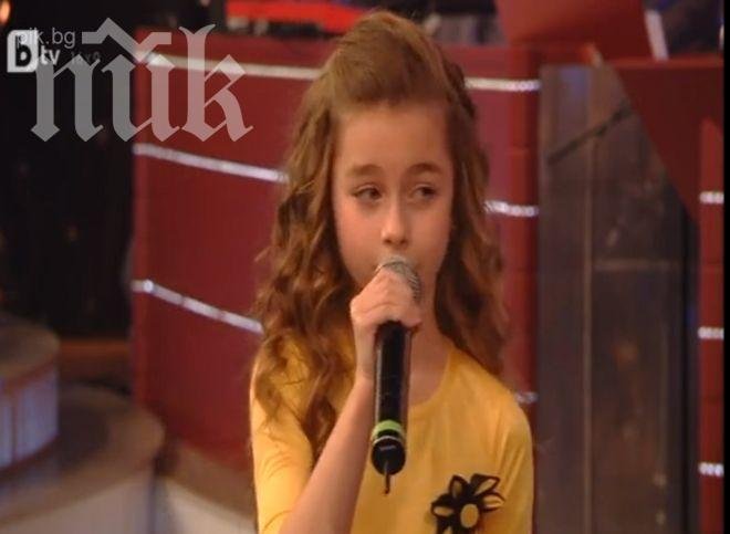 8-годишната Симона - другото дете-чудо в Шоуто на Слави (видео)