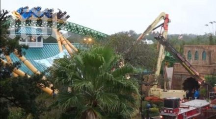 души бяха блокирани влакче ужасите