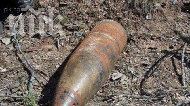 Снаряд от Първата световна война откриха край с. Царево