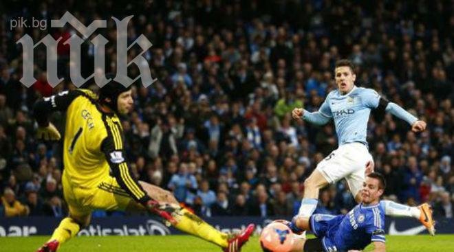 Манчестър сити отмъсти на Челси и го отстрани за купата на Англия