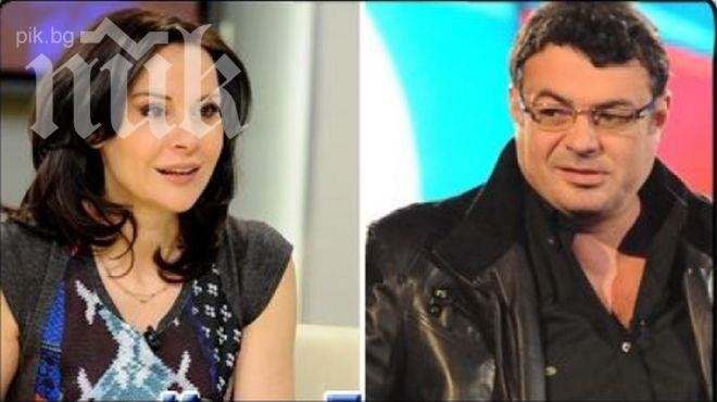 Екшън в ефир! Пияният Иван Ласкин налита на водеща, отправя й заплахи!