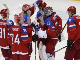 русия четвъртфинал хокея норвегия