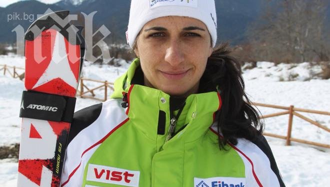 Мария Киркова е 37-ма след първия манш на гигантски слалом в Сочи