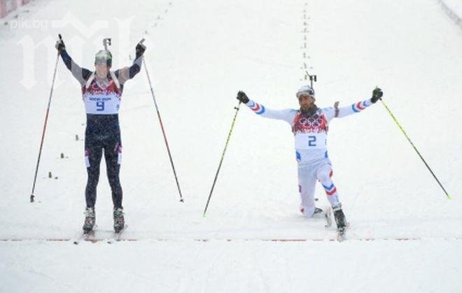 Фотофиниш реши златния медал в масовия старт на 15 км 