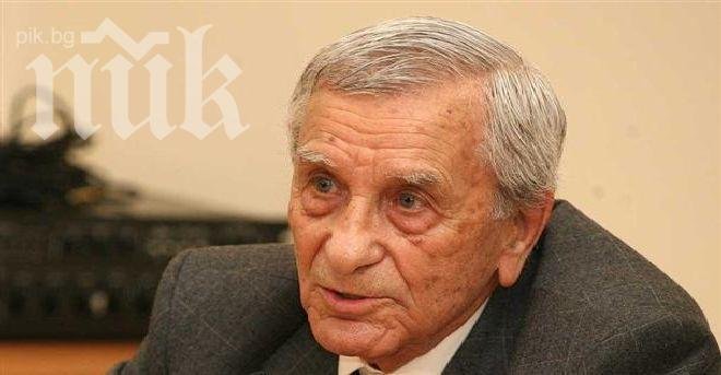 Журналистът Петко Бочаров на 95 г.: България страда от идиоти!