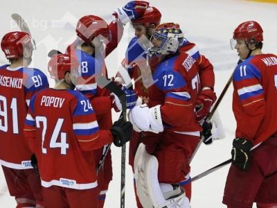 Русия на четвъртфинал в хокея след 4:0 над Норвегия