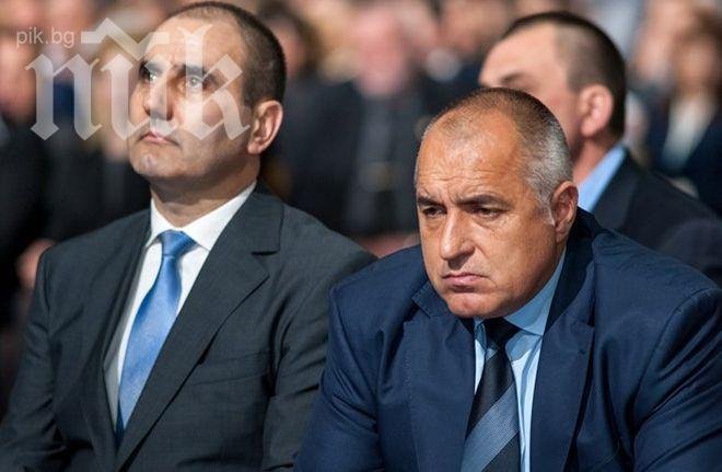 Борисов и Цветанов не дойдоха в парламента, чудят се как да спрат разпада в ГЕРБ