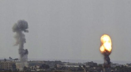 израел удари хамас сащ подкрепя видео