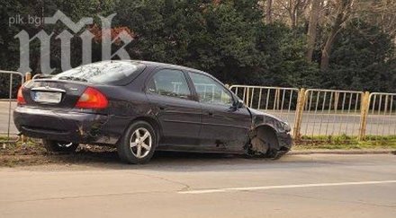 кола изхвърча пътя златни пясъци обновена снимки