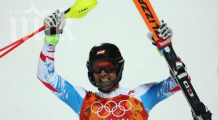 ветеранът марио мат злато слалома сочи тримата българи отпаднаха