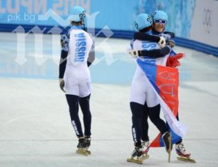 триумф руската щафета нов олимпийски рекорд