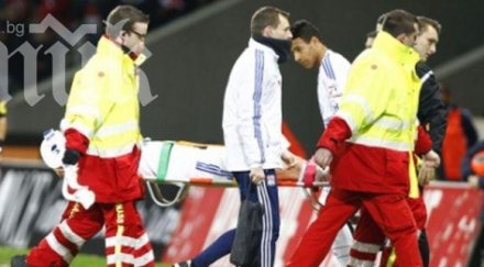 капитанът лион жестока контузия