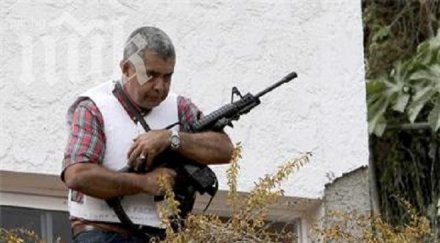 генерал излезе автомат бунт венецуела