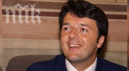 ренци направи дебюта сената премиер италия