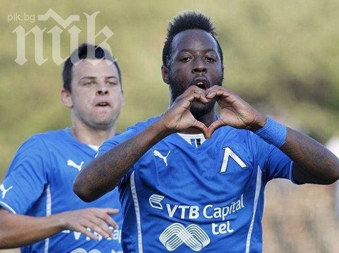 Новобранец в Левски контузи Ларсен Туре