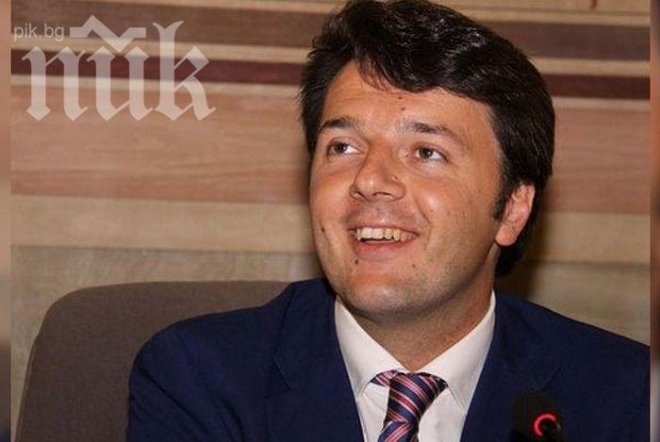 Ренци направи дебюта си пред сената като премиер на Италия