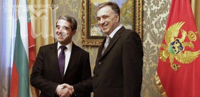 Плевнелиев агитира Черна гора за НАТО – така се стимулирали инвестициите и туризмът