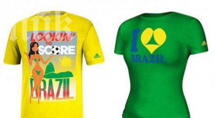 адидас спира продажбата секси тениски мондиал 2014