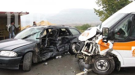 линейка ауди блъснаха центъра софия