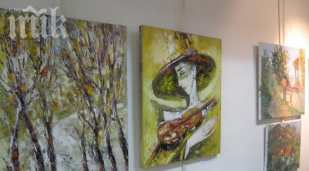 богомил благоев представя последните живописни платна