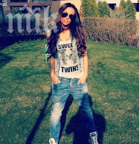 Николета Лозанова не се хареса руса, отново е брюнетка 
