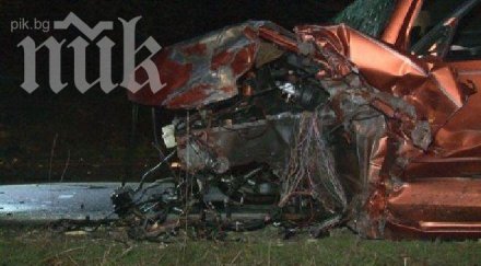 снимки жестоката катастрофа пътя варна бургас загина жена