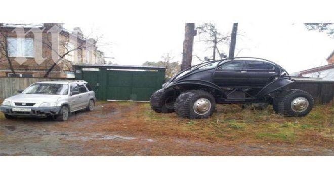 Руснаци създадоха гигантски автомобил (снимки)