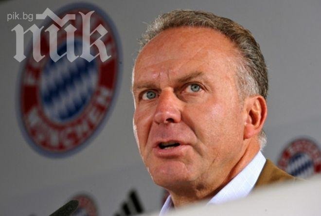 Кале Румениге: Байерн ще продължи да прибира най-доброто от Борусия (Дортмунд)