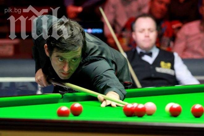 Рони ОСъливан с поредна лекция на снукър