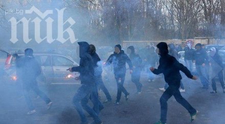 първо пик екшън вечното дерби фенове цска пребиха левскар опожариха столично заведение света троица