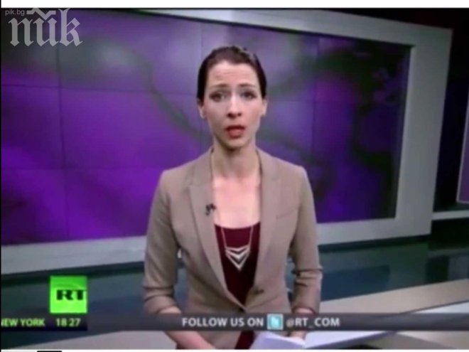 Руска водеща избухна в ефир срещу инвазията в Украйна (видео)