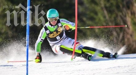 германски триумф слалома кранска гора
