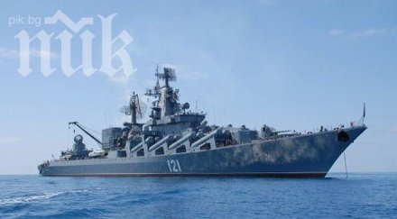 русия продължава агресията флагманът вмс насочи украйна