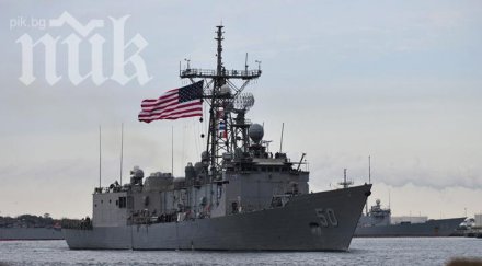 американски разрушител изтребители идват черно море