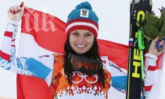 Ана Фенингер спечели гигантския слалом в Швеция