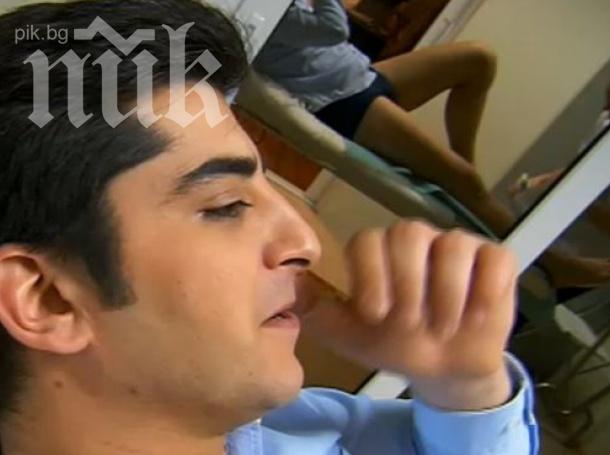 Смут! Сашо Кадиев се обезкосми в ефир!