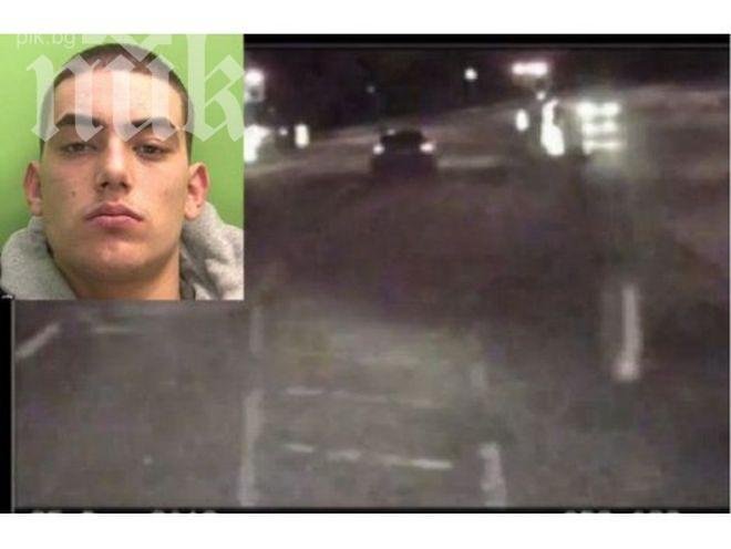 Луд екшън: 21-годишен бяга от полицаи със 160 км/ч, возейки бременна приятелка и бебе (видео)