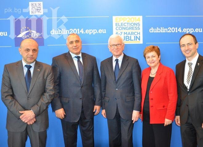 Бойко обеща на Пьотеринг, че ще залага на големите експерти