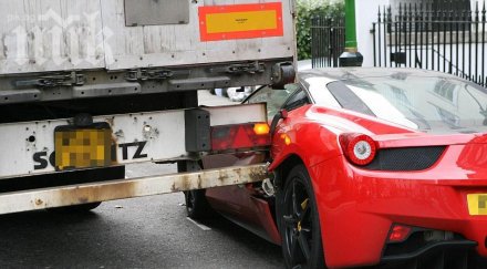 камион премаза ферари 400 бона снимки