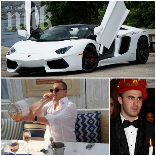 Само в ПИК! Синовете на олигарсите Стайков и Михайлов се фукат със свръхзвукови ламборгинита за по 800 бона из София!