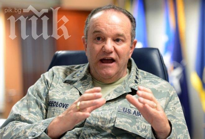 Командващият НАТО обсъди разширяване на партньорството с шефа на украинската армия