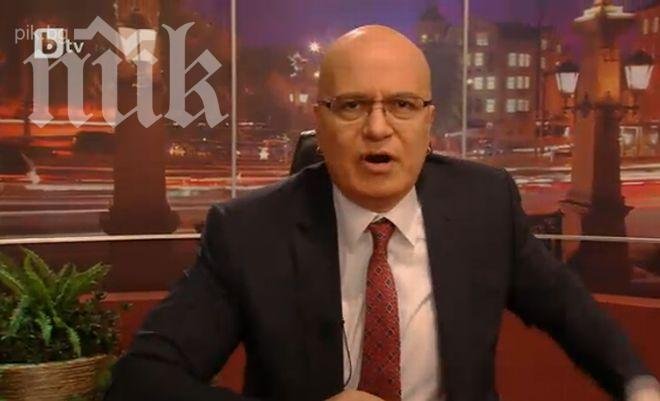 Слави се появи болен в шоуто си, кашля като заклет пушач