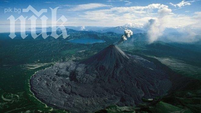Вулканът Каримски изригна