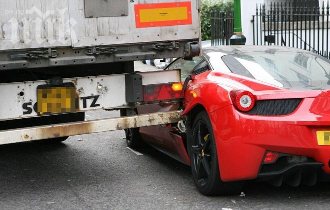 Камион премаза Ферари за 400 бона! (снимки)